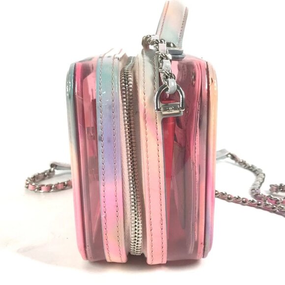 CHANEL Filigree Vanity Bag Crossbody CC CC Mark 2WAY Bag Shoulder Bag - Picture 13 of 16